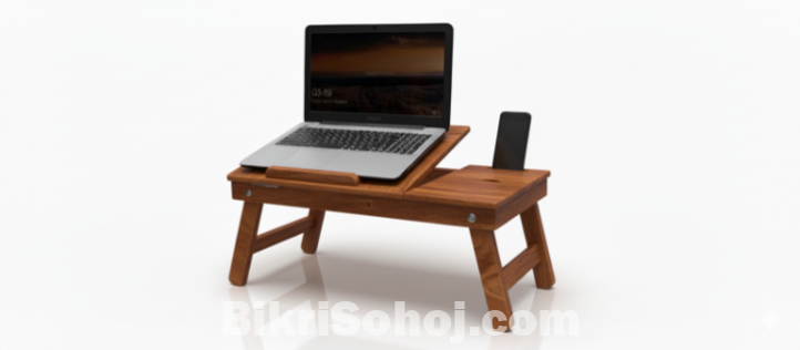 Foldable laptop table